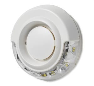 Siemens FDS227-WR Cerberus White Voice Sounder Beacon with Red LED (No mounting base)