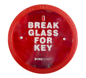 Firechief Circular Keybox, Glass Fronted (KB1)