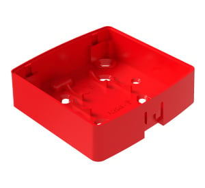 EMS SmartCell Manual Call Point Back Box - Red (Pack of 10) (SC-51-BASE-0100)