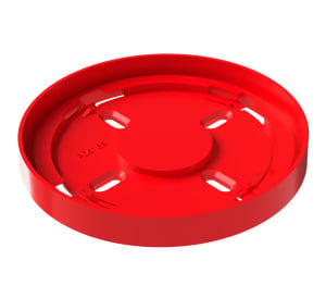EMS SmartCell Sounder Mounting Base - Red (Pack of 10) (SC-21-BASE-0100)
