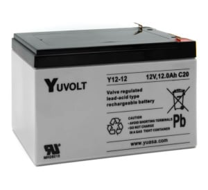 Yuasa Yuvolt 12v 12Ah Sealed Lead Acid Battery (Y12-12)